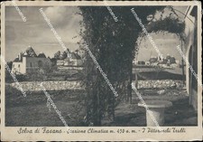 ba264 cartolina selva di fasano i pittoreschi trulli brindisi puglia 1942
