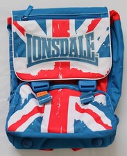 Borsa Zaino LONSDALE Bandiera Gran Bretagna Flag Scuola Tempo libero Idea regalo