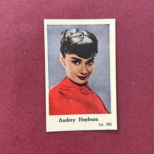 Audrey hepburn 1956 dutch - 1956, gum