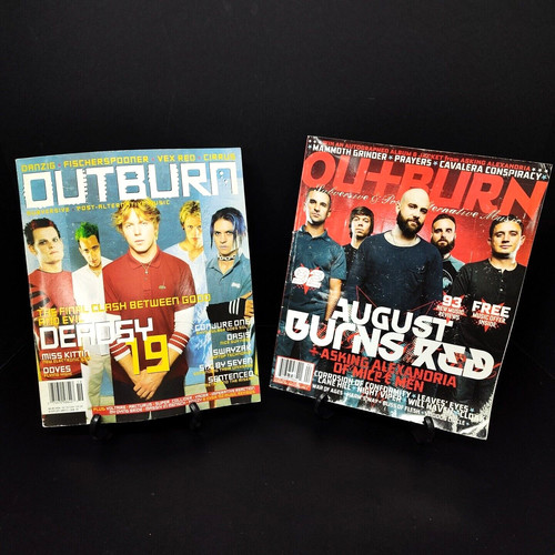 Vintage outburn magazine - vintage,