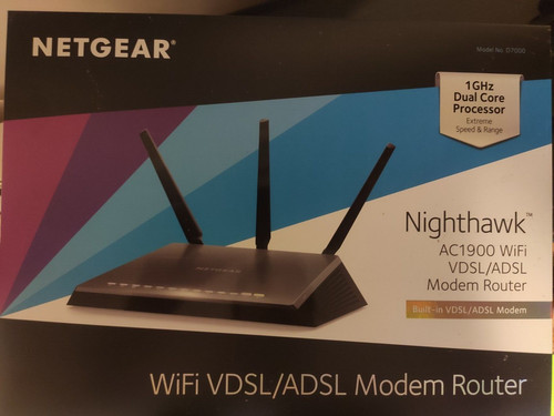 Netgear d7000 modem router - netgear, modem-router