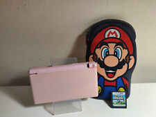 Nintendo DS Lite Rosa + Gioco New Super Mario Bros + Custodia