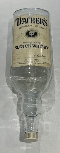 Vintage whisky bottle teachers - whisky,