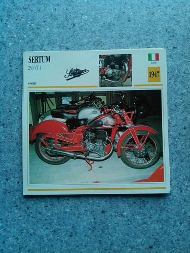 Fiche moto italie sertum - moto, 250