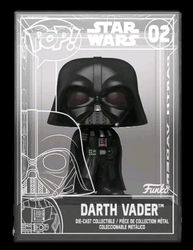 Funko pop die cast darth - pop, vader
