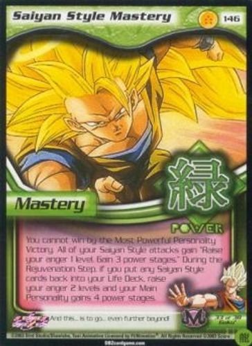 Saiyan style mastery - mastery, buu