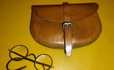 BORSA DA CINTA  cuoio rinforzato tipo "Tolfa" Belt bag ROBUSTA e PERFETTA