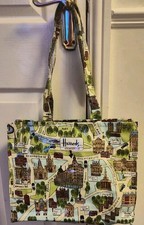 Harrods Knightsbridge borsa/shopping bag ottime condizioni