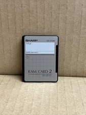 Scheda di memoria RAM SHARP Pocket Computer 2KB CE-210M usata spedizione veloce RARA