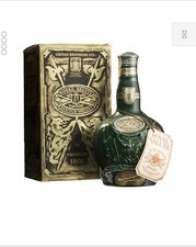 Whisky CHIVAS ROYAL SALUTE 21 Years Old Green Ceramic Decanter 1990s 