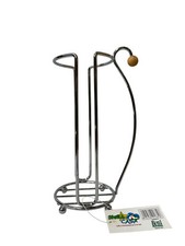 PORTA BICCHIERI MONOUSO CAFFE' ACQUA IN ACCIAIO CUCINA UFFICIO CAMPEGGIO CM 21