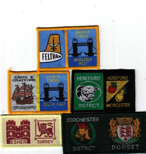 Boy scout double badges - 5,