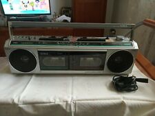 Aiwa cs-w300ZX Vintage Boombox Stereo Casset Ghetto Blaster  VINTAGE Funzionante