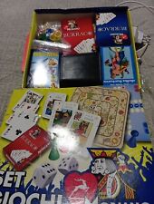 MODIANO SET GIOCHI GIOCO DELL'OCA - CARTE DA GIOCO - BURAGO Come Nuovo