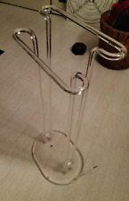 Portasciugamani Servomuto da terra di Design in Plexiglass Vintage Modernariato