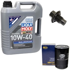Kit olio motore 10W-40 5 litri