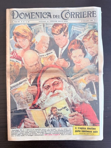 Domenica del corriere 1961 - domenica,