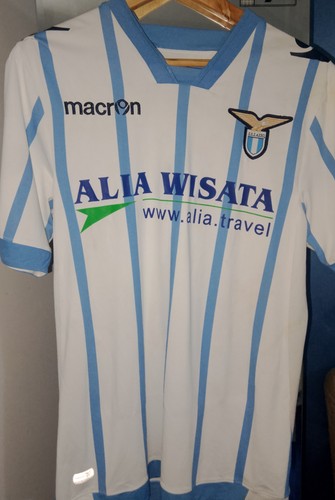 Lazio match worn shirt - lazio,