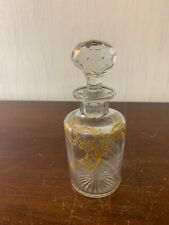 Flacone Con Bordo Oro In