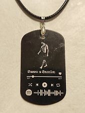 Collana Personalizzabile  Spotify Sesso e Samba Tony Effe Rap 