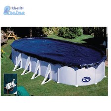 CIPROV501 COPERTURA INVERNALE TELO GRE PER PISCINA ELLISSE OVALE 500 X 300 CM