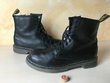 ANFIBI DR MARTENS DELANEY  CON CERNIERA   PELLE nero EUR. 34