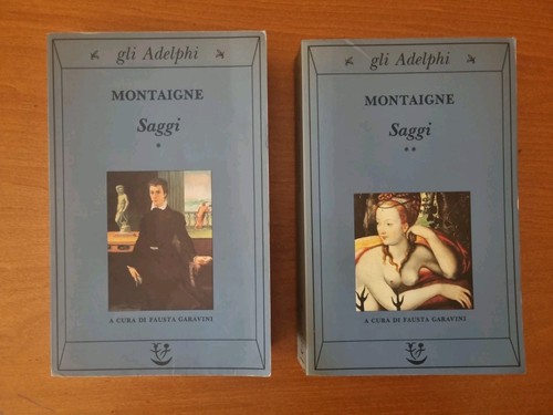 Saggi montaigne adelphi cura - montaigne,