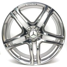 1x21 pollici originale Mercedes ML GLE W166 AMG cerchio in lega A1664012402 9x21 ET53 cromato