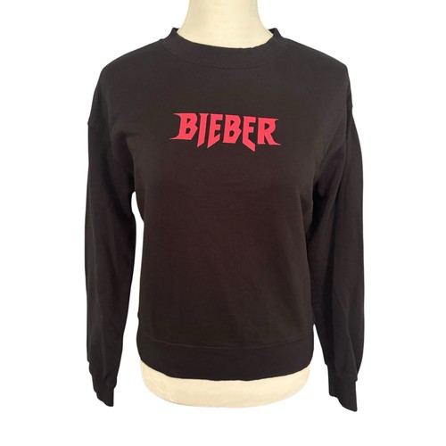 Felpa girocollo justin - felpa, bieber