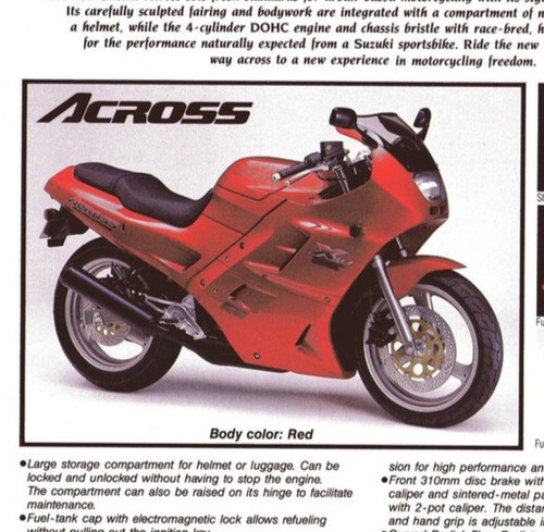 Suzuki gsx250f nel 1991 - gsx250f,