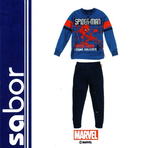 Pigiama bambino spiderman blu - pigiama,