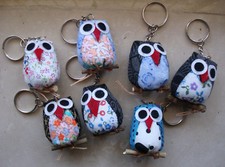 PORTACHIAVI tessuto GUFO su