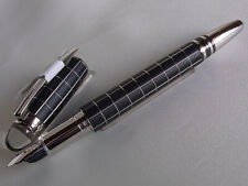 Montblanc Starwalker penna stilografica metallo gomma 14K F pennino