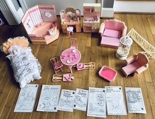 Lotto mobili barbie rose - lotto,