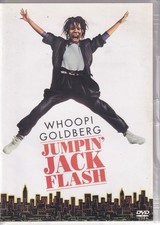 JUMPIN' JACK FLASH DVD Whoopi Goldberg 8010312052200 Pari al Nuovo M11080