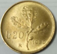 Italia moneta Repubblica del 1980 20 lire  Circolata 