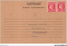 AGJP4-0328-45 - ORLEANS - georges soulas - faubourg bannier CARTE PUBLICITA