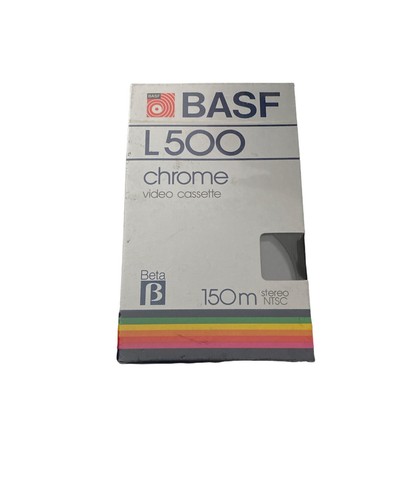Videocassetta basf l500 beta - basf,
