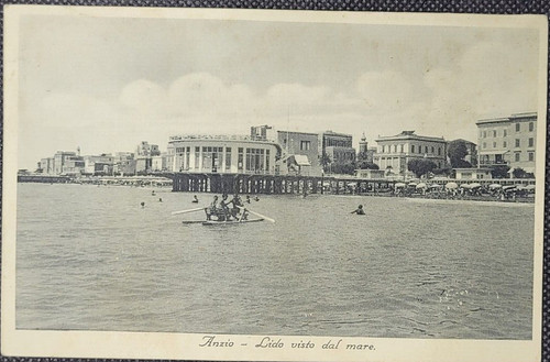 1937 anzio lido visto - lido,