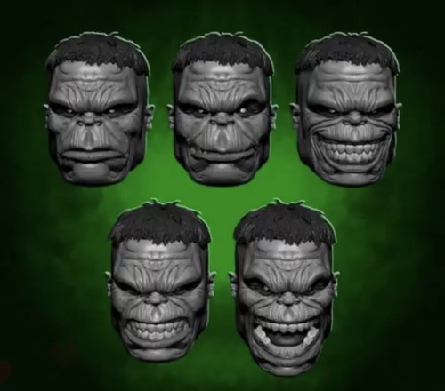 Stampato set scultura - 3d,