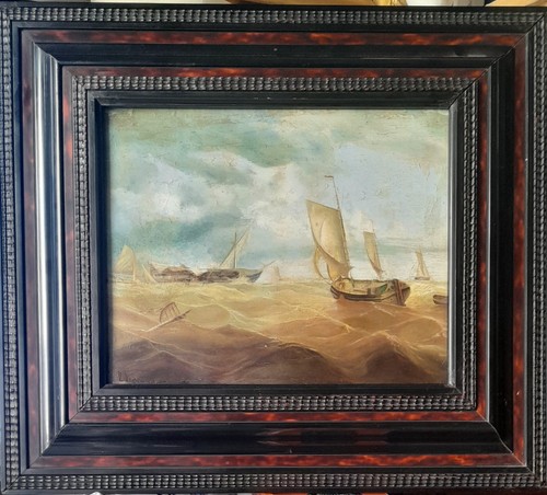 Dipinto olio tela - dipinto, "mare