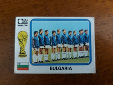 FIGURINA ALBUM MUNCHEN '74 PANINI WORLD CUP 1974 N. 250 BULGARIA SQUADRA  (5473)