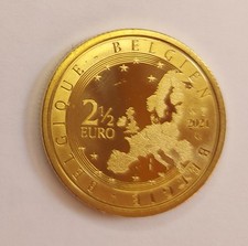 BELGIO 2½ EURO - 2,5 EURO UNC