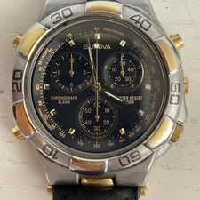 Orologio BULOVA 3531 QUARTZ CHRONO non funzionante