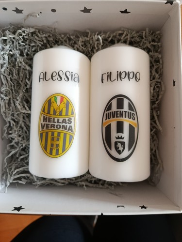 Candele personalizzate - personalizzate, di