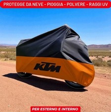 TELO COPRI MOTO KTM ACCESSORI KTM IMPERMEABILE PROTEZIONE MOTO UNIVERSALE