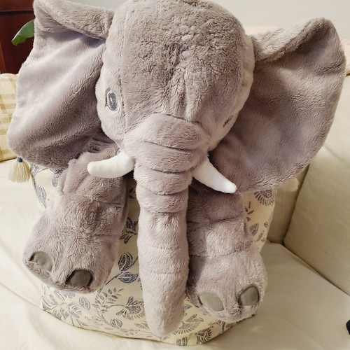 Ikea gray elephant - elephant, 22"