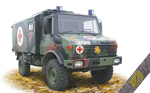 Unimog u1300l 4x4 ambulanza - unimog,