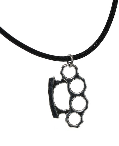 Collana cordino cerato con - collana,