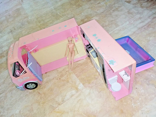 Barbie mattel camper party - camper, bus